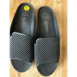 Jeffrey Campbell Fling Rubber Jelly Slide Sandals Women Size US 7 EU 38